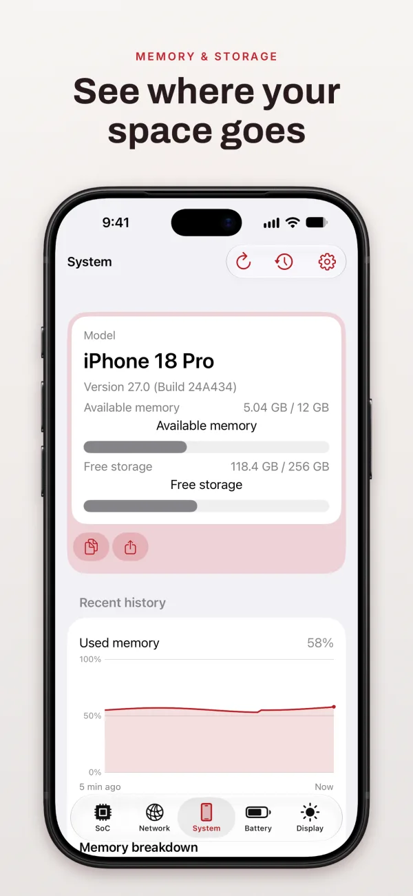AboutMyDevice screenshot