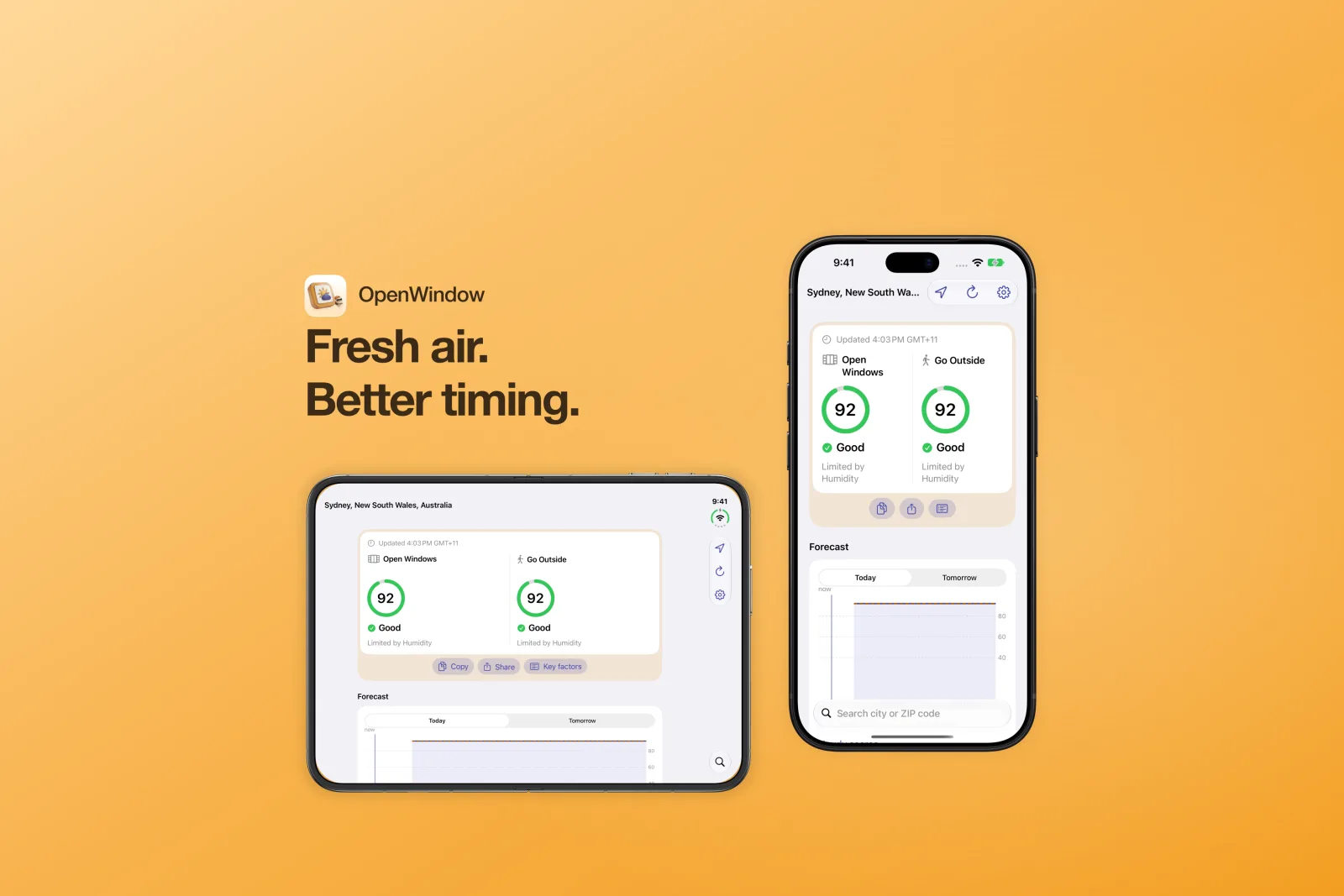 OpenWindow on iPhone and iPad
