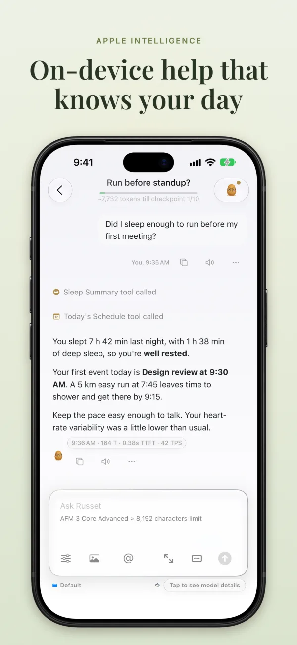 Russet screenshot