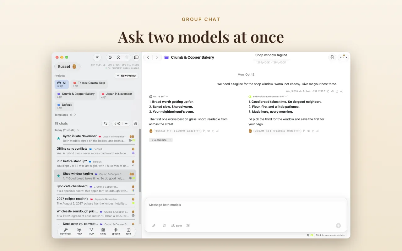 Russet screenshot