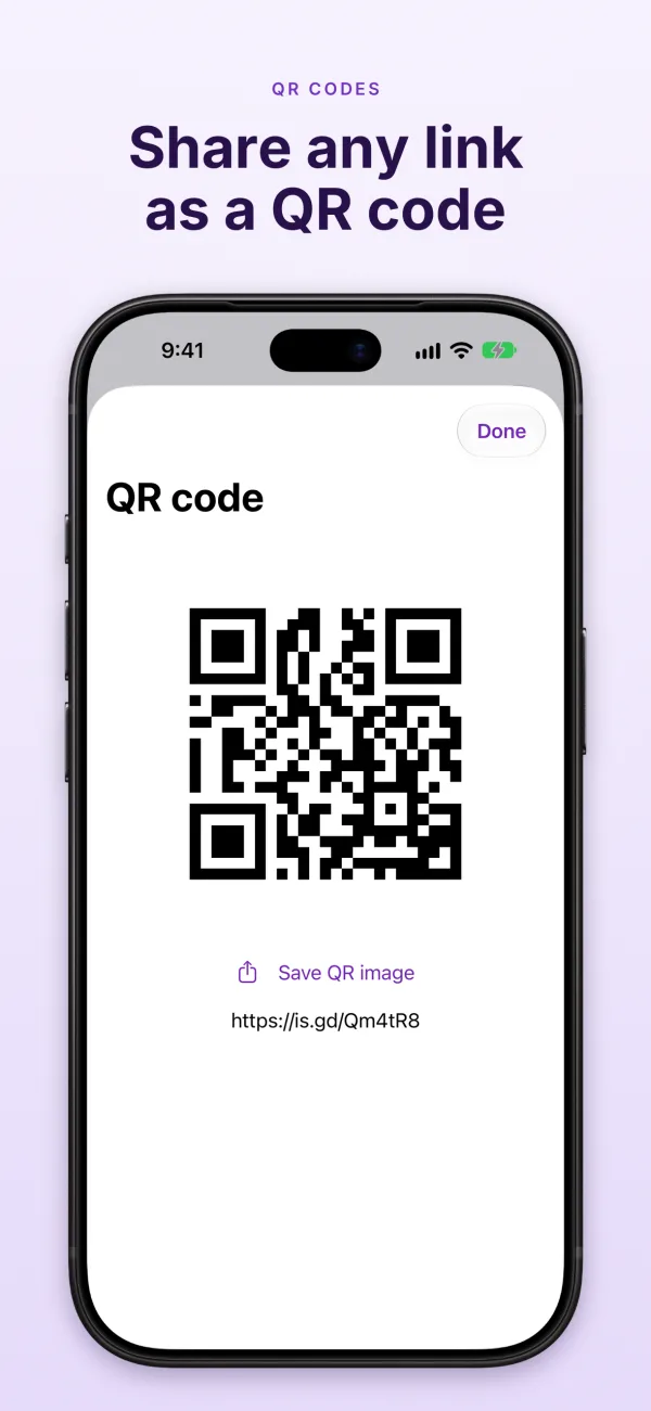 ShortenMyURL screenshot